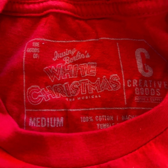 White Christmas The Musical size M Tee - Picture 3 of 5